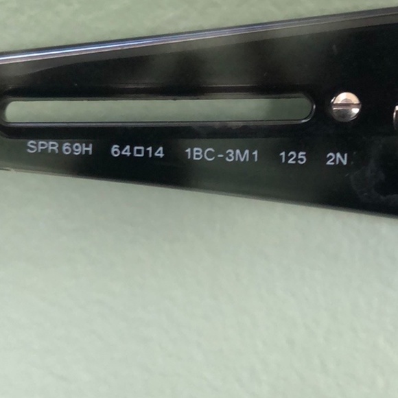 Prada Grey/Black Aviator Sunglasses - Picture 8 of 10